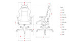 Игровое кресло DXRacer Drifting OH/DF73/NW-B/W