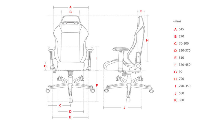 Игровое кресло DXRacer Drifting OH/DF73/NC-B/B