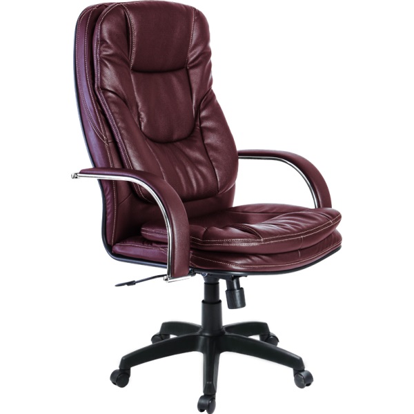 Кресло для руководителя Люкс/LUX-11 Pl | Натуральная перфорированная кожа №722