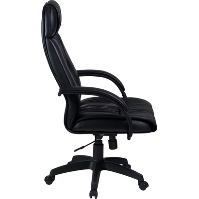 Кресло для руководителя "PRADO Black" Пластик | Экокожа №48