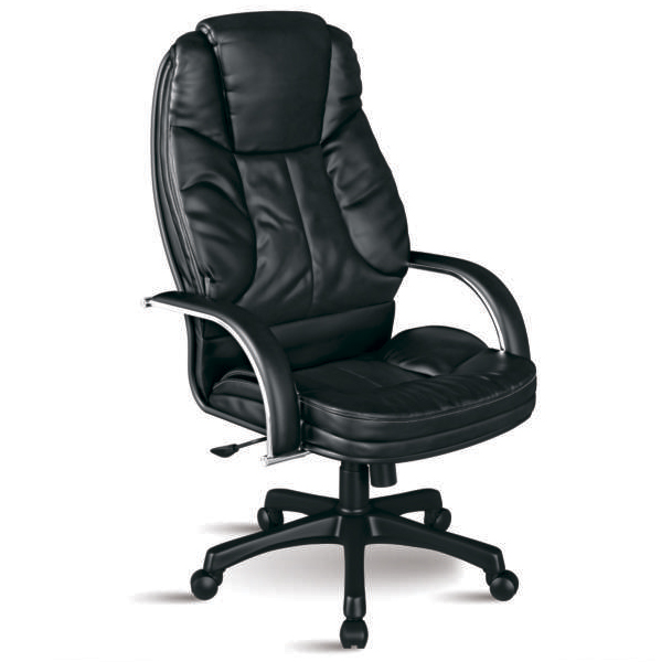 Кресло для руководителя Люкс/LUX-12 Pl | Натуральная перфорированная кожа №721